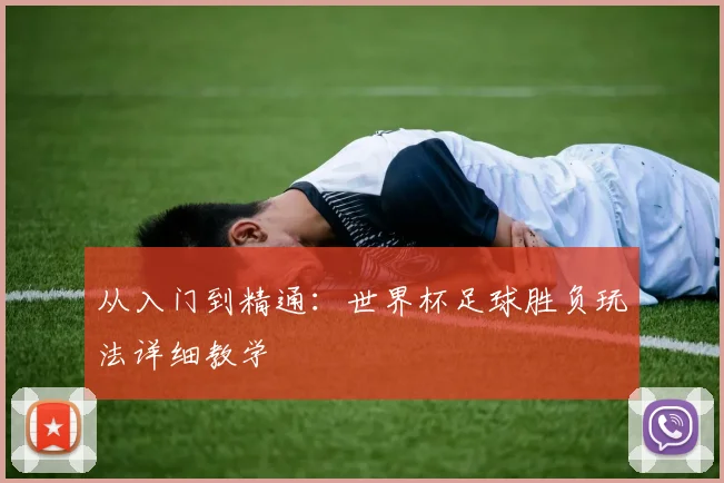从入门到精通：世界杯足球胜负玩法详细教学